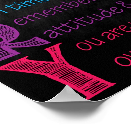 Historie Poster klaslokaal (Hoek)