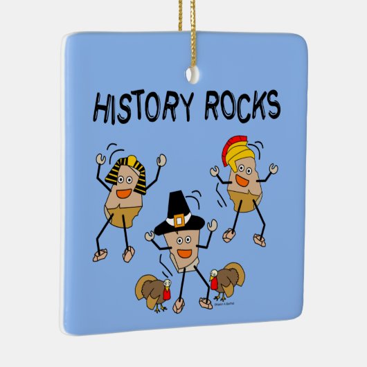 Historie Rocks Keramisch Ornament (Rechts)
