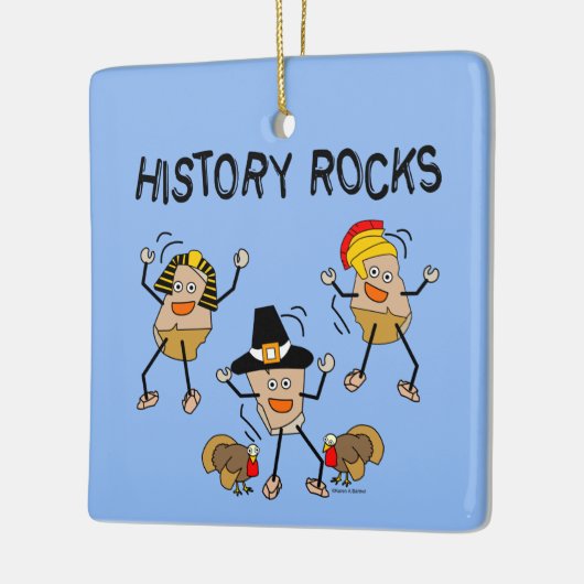 Historie Rocks Keramisch Ornament (Links)