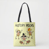 Historie Rocks Tote Bag (Voorkant)