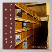 Historie van Psychology Poster Archive Edition (Voorkant)