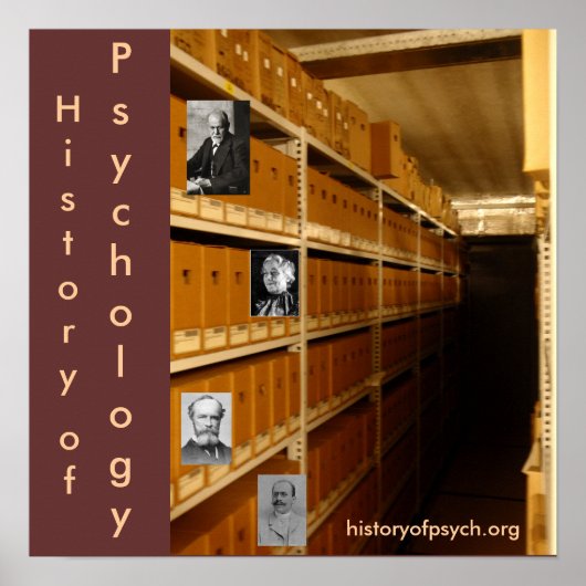 Historie van Psychology Poster Archive Edition (Voorkant)