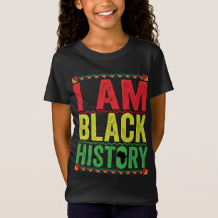 Historie zwarte maand - IK BEN ZWARTE GESCHIEDENIS T-shirt