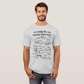 Historietest T-shirt (Voorkant volledig)