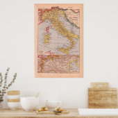  historisch 1920 Italië Poster (Keuken)