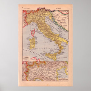  historisch 1920 Italië Poster