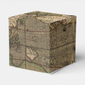 Historisch Antiek  Oude Wereldkaart VIII Bedankdoosjes (Achterkant)