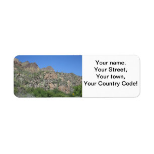 Historisch Apache Trail Etiket