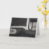 "Historisch Archief" Verjaardagskaart Kaart (Gele Bloem)