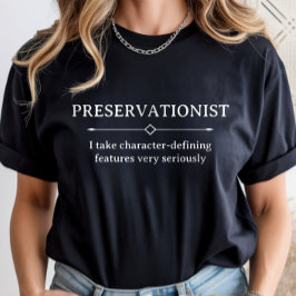 Historisch behoud, carrière in historisch behoud t-shirt