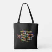 Historisch behoud is mijn vibe, conservator tote bag (Achterkant)