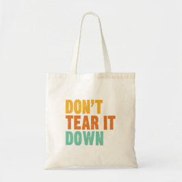 Historisch behoud, liefhebber van oude gebouwen tote bag
