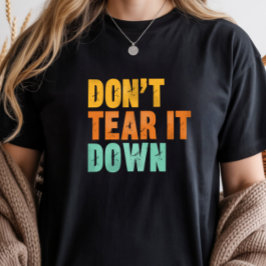 Historisch behoud, liefhebber van oude gebouwen Tri-Blend shirt
