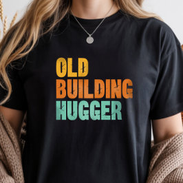 Historisch behoud, Oude Gebouwen Omhelzer Tri-Blend Shirt