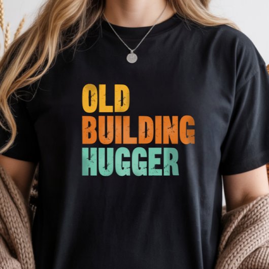 Historisch behoud, Oude Gebouwen Omhelzer Tri-Blend Shirt