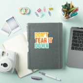 Historisch behoud, Sloop het niet Gebouw Sticker (iPad Cover)
