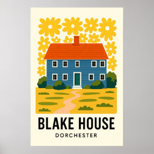 Historisch Blake House Poster