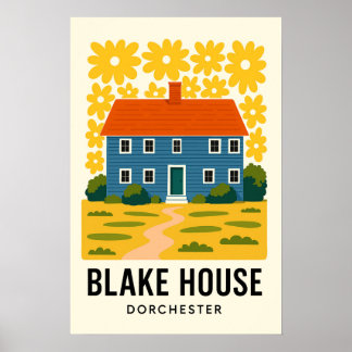 Historisch Blake House Poster