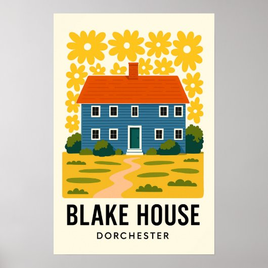 Historisch Blake House Poster (Voorkant)