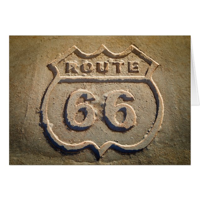 Historisch bord Route 66, Arizona (Voorkant Horizontaal)