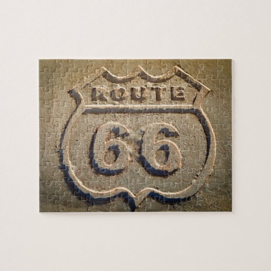 Historisch bord Route 66, Arizona Legpuzzel (Horizontaal)