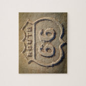 Historisch bord Route 66, Arizona Legpuzzel (Verticaal)