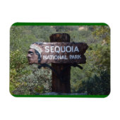 Historisch bord, Sequoia National Park Magneet (Horizontaal)