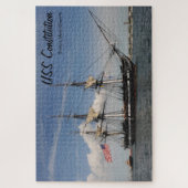 Historisch Boston USS Constitution Jigsaw Puzzle Legpuzzel (Verticaal)