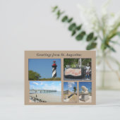 historisch briefkaart van de usa in de regio van d (Staand voorkant)