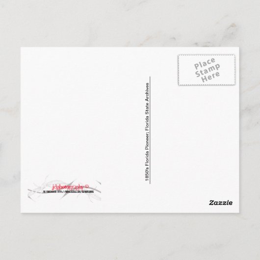 Historisch Briefkaart van Florida (Achterkant)