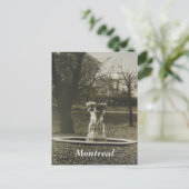 Historisch briefkaart van Montreal (Staand voorkant)