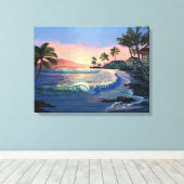 Historisch Canvas van Lahaina Town (Insitu (Houten vloer))