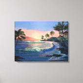 Historisch Canvas van Lahaina Town (Voorkant)