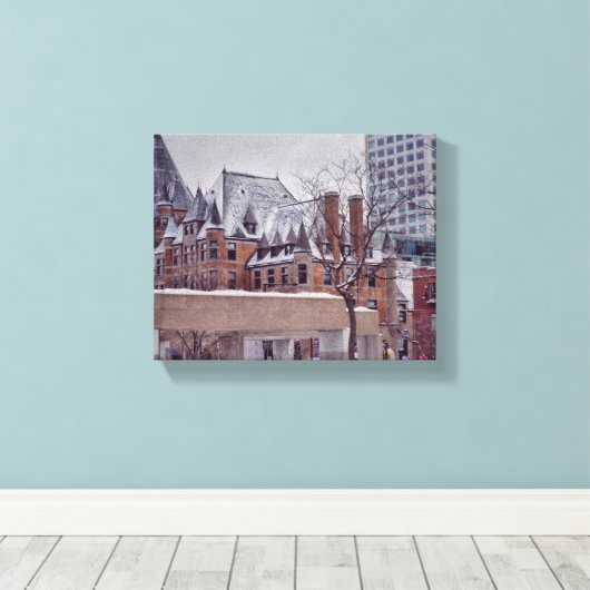 Historisch canvas van Montreal Fine Art (Insitu (Houten vloer))