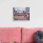 Historisch canvas van Montreal Fine Art Afdruk (Insitu (Woonkamer))