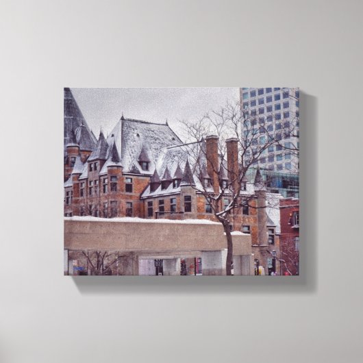 Historisch canvas van Montreal Fine Art Afdruk (Voorkant)