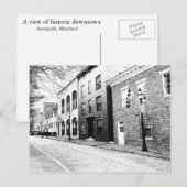 Historisch centrum Annapolis Briefkaart (Voorkant / Achterkant)