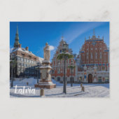 Historisch centrum in Riga, Letland Briefkaart (Voorkant)