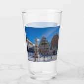 Historisch centrum in Riga, Letland Glas (Achterkant)