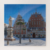 Historisch centrum in Riga, Letland Legpuzzel (Verticaal)