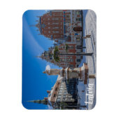 Historisch centrum in Riga, Letland Magneet (Verticaal)