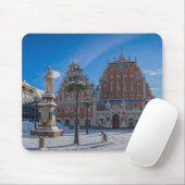 Historisch centrum in Riga, Letland Muismat (Met muis)