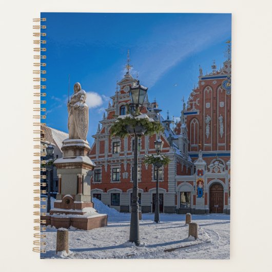Historisch centrum in Riga, Letland Planner (Voorkant)