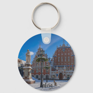 Historisch centrum in Riga, Letland Sleutelhanger