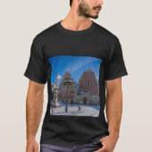 Historisch centrum in Riga, Letland T-shirt (Voorkant)