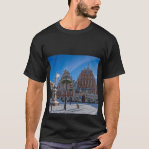 Historisch centrum in Riga, Letland T-shirt