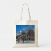 Historisch centrum in Riga, Letland Tote Bag (Achterkant)