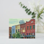historisch centrum McKinney Texas Briefkaart (Staand voorkant)