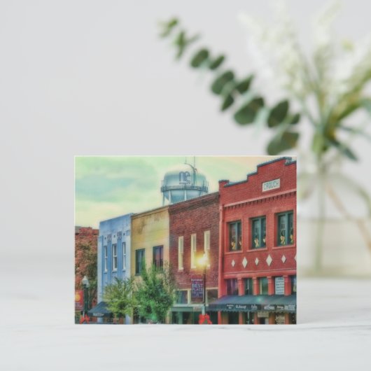 historisch centrum McKinney Texas Briefkaart (Staand voorkant)