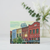historisch centrum McKinney Texas Briefkaart (Staand voorkant)
